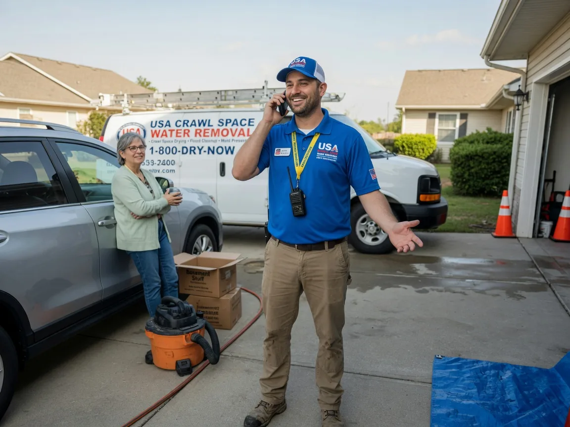 Crawl Space Water Removal Binger, OK FAQs